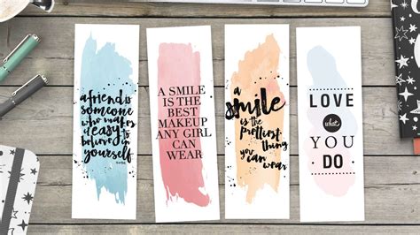 Bookmark Ideas With Quotes