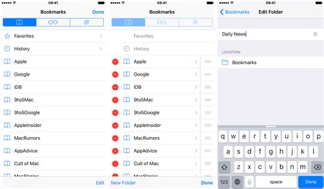 Bookmark Manager Iphone