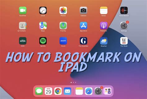Bookmarks For Ipad