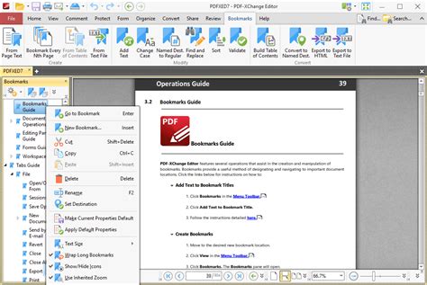 Bookmarks In Pdf Xchange