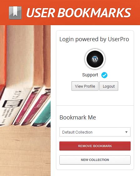 Bookmarks Wordpress Plugin