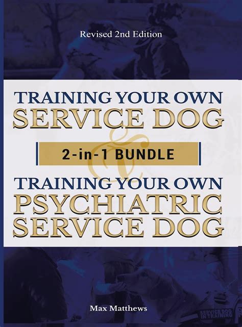 books on training your own service dog