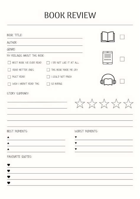 Books Read Template 2025
