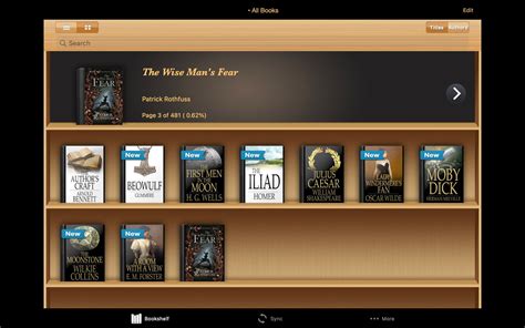 Bookshelf App Macbook