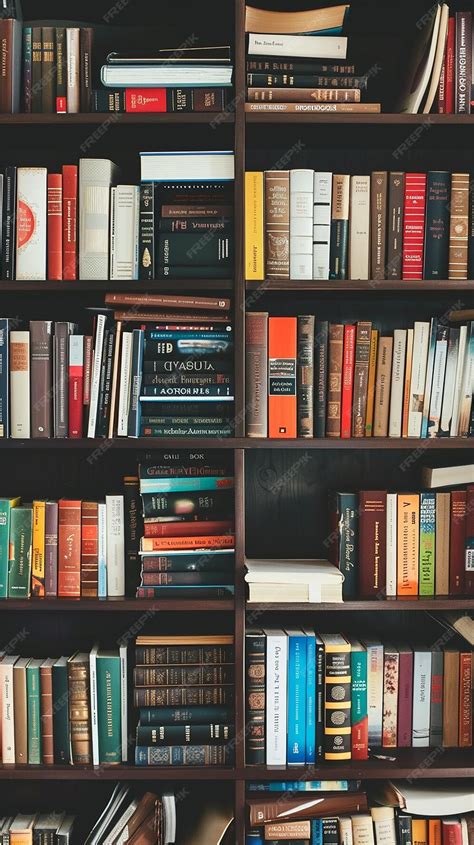 bookshelf filled with future-oriented books