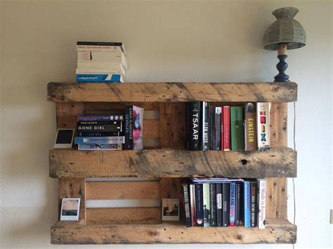 Bookshelf Made From Pallets