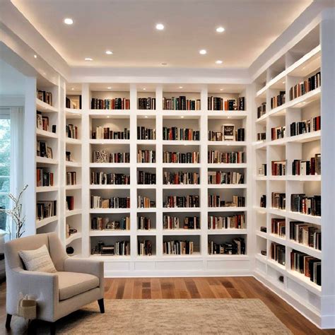 Bookshelf Recessed Lights
