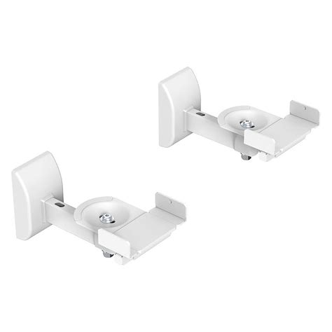 Bookshelf Speaker Wall Mount White