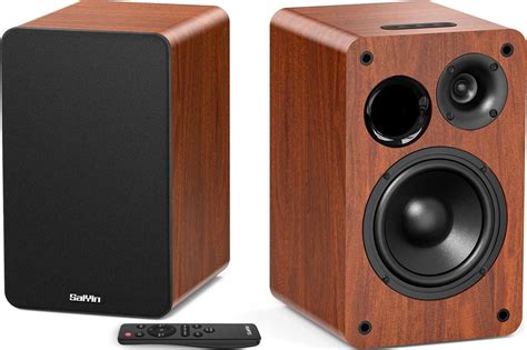 Bookshelf Speakers With Wireless Remote