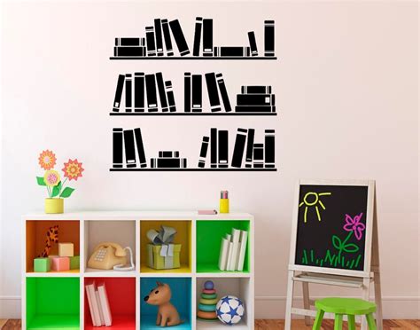Bookshelf Wall Decal