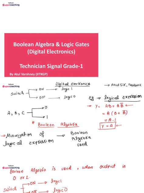 Boolean Algebra And Logic Gates Exercises Pdf