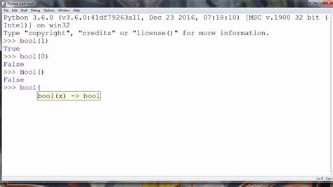 boolean function in python