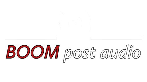 Boom Audio Post