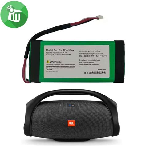 Boombox Battery Replacement