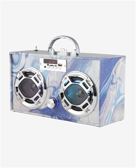 Boombox Bluetooth Speaker Blue