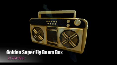 Boombox Gear Id Code