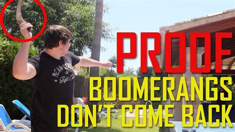 Boomerangs Don't Work