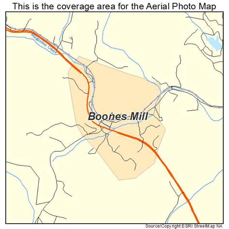 Boones Mill Va Map