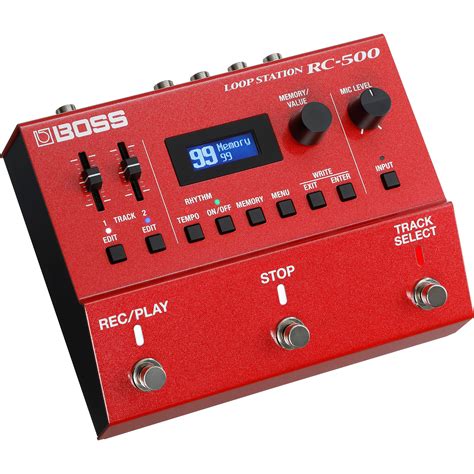 Boss RC1 Loop Station 1 Million Special Edition Looper, Black at