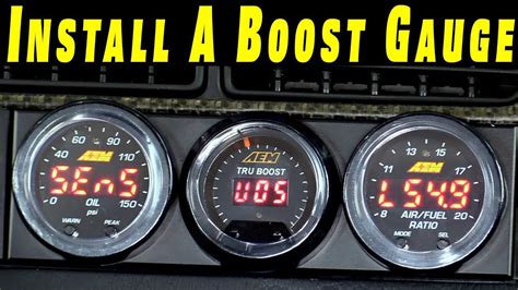 Boost Gauge Work