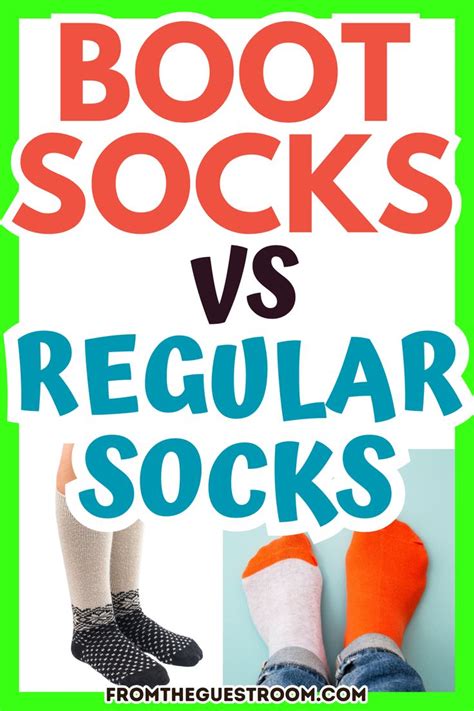 Boot Socks Vs Regular Socks