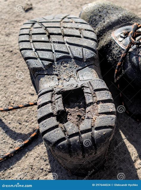 Boot with Damaged Sole