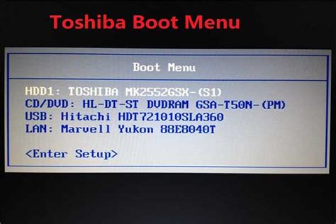 How to Enable Usb Boot Options On Toshiba YouTube