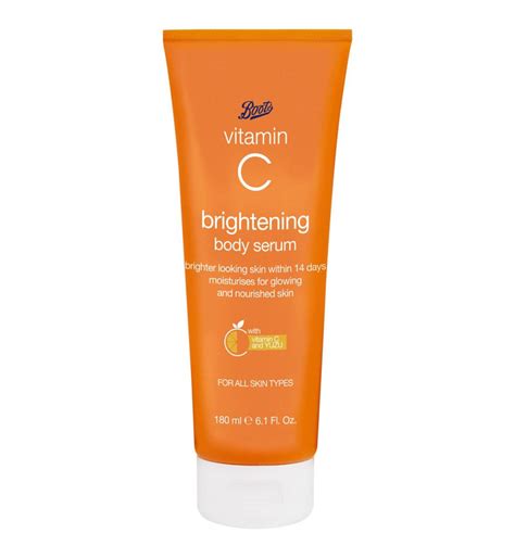 Boots Vitamin C Brightening Shower Serum Face and Body
