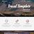 bootstrap 4 travel template free printable
