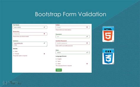 bootstrap 3 form validation