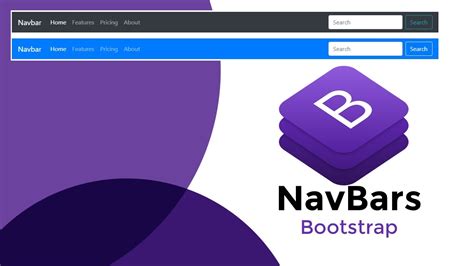 bootstrap 4 navbar with dropdown