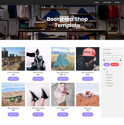 bootstrap 4 templates free download 2022