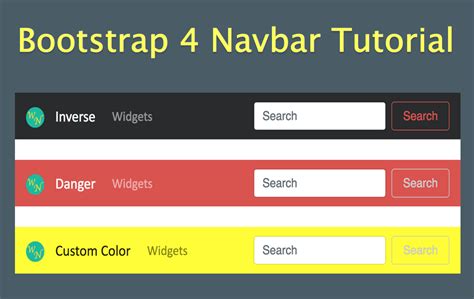 bootstrap 4 toggle navbar