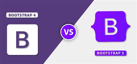 bootstrap 4 vs 5 differences