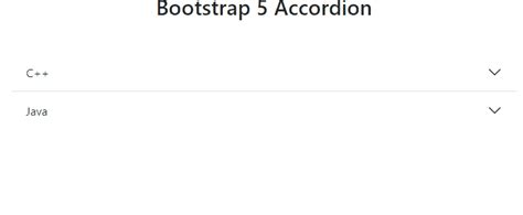 Bootstrap 5 Accordion Open Javascript