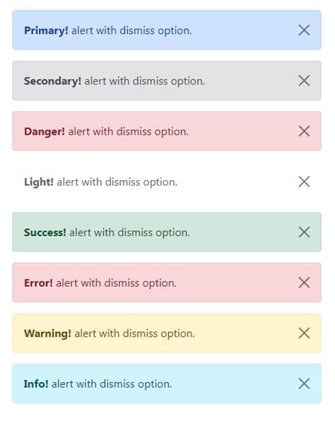 bootstrap 5 alert dismiss