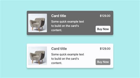 bootstrap 5 cards horizontal