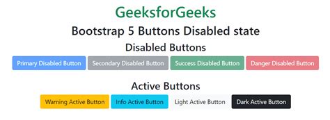 bootstrap 5 disabled button