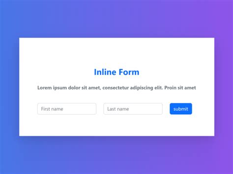 bootstrap 5 inline form label