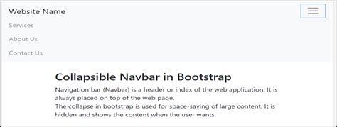 bootstrap 5 navbar collapse on md