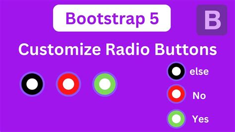 bootstrap 5 radio button color