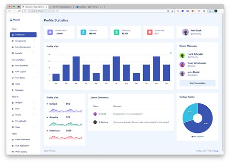 bootstrap 5 templates admin free