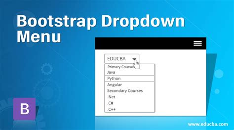 bootstrap 5.2 dropdown menu