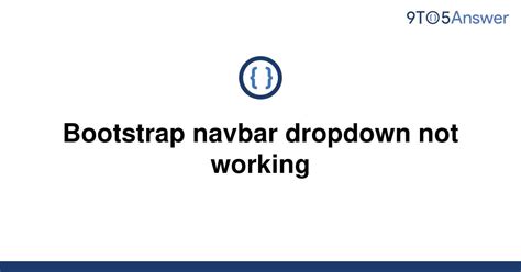 bootstrap 5.2 navbar dropdown not working