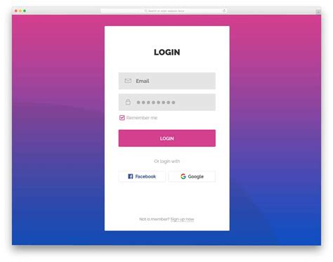 bootstrap 5.3 login page example