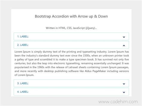Bootstrap Accordion Css Not Working