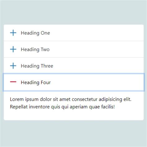 Bootstrap Accordion Expand Javascript