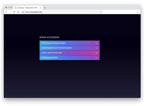 Bootstrap Accordion With Animation