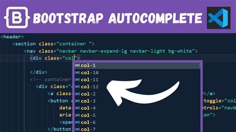 Bootstrap Autocomplete Extension In Vscode
