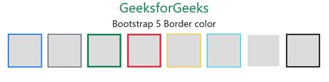 bootstrap border color